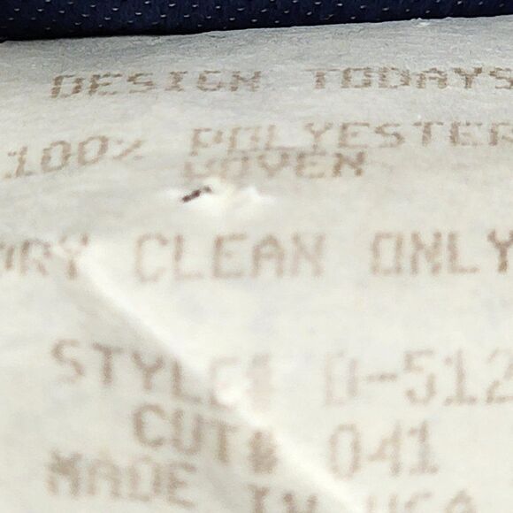 Vintage Design Today Full Length Single Button Cardigan, Women's XL - Picture 9 of 13